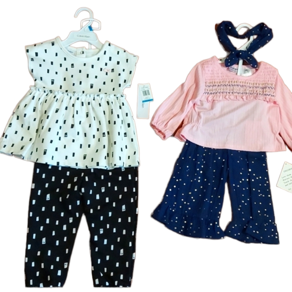 New Calvin Klein & BlueBeri Size 24mths 2for1